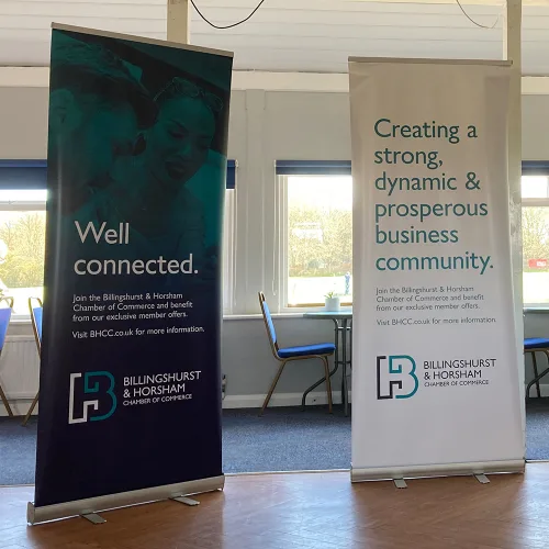 Billingshurst & Horsham Chamber of Commerce meeting of which 1348 Design are members